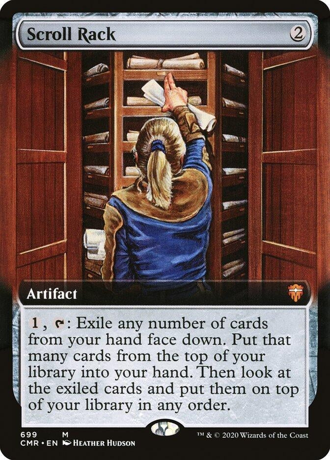 Image for Scroll Rack (Extended Art) (699) - Magic: The Gathering