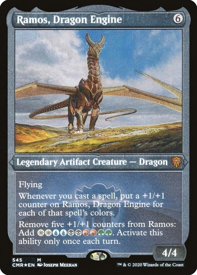 Image for Ramos, Dragon Engine (Foil Etched) (545) - Magic: The Gathering