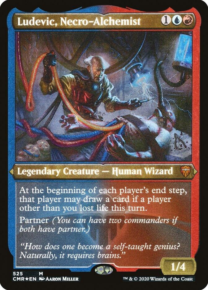 Image for Ludevic, Necro-Alchemist (Foil Etched) (525) - Magic: The Gathering