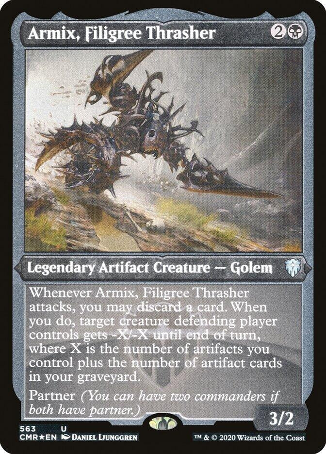 Image for Armix, Filigree Thrasher (Foil Etched) (563) - Magic: The Gathering