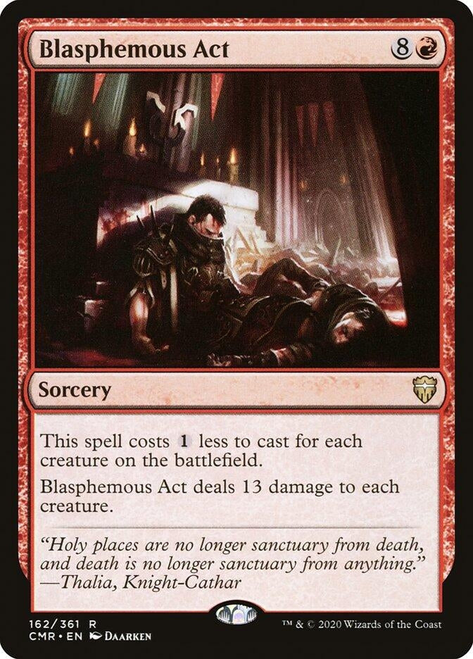 Image for Blasphemous Act (162) - Magic: The Gathering