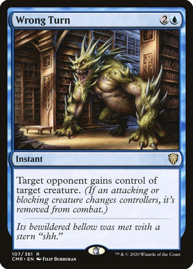 Image for Wrong Turn (107) - Magic: The Gathering
