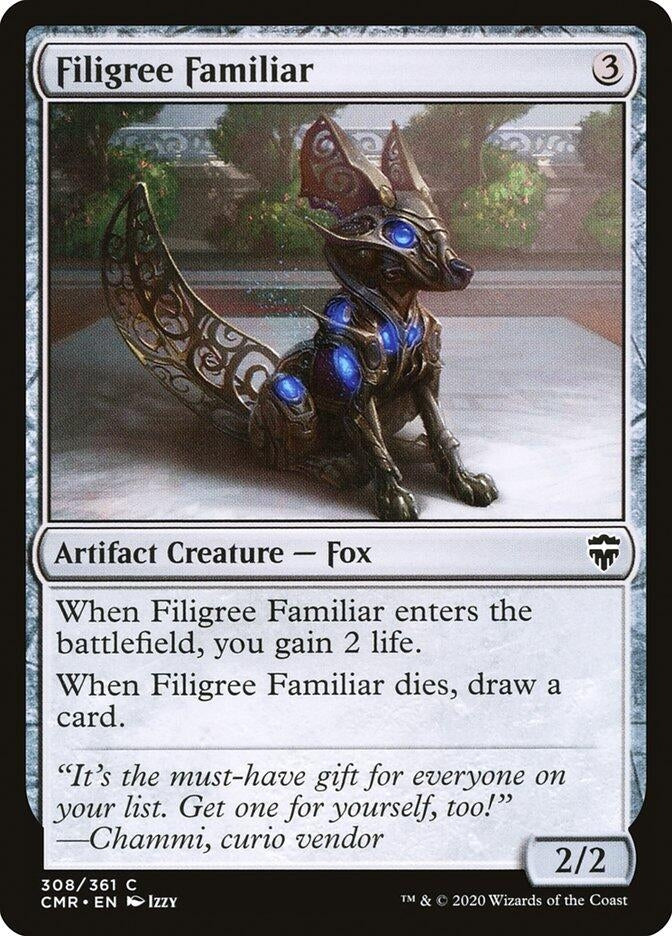Image for Filigree Familiar (308) - Magic: The Gathering