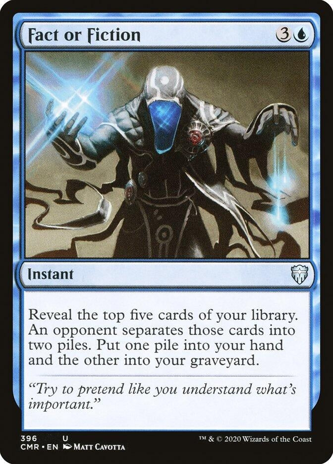 Image for Fact or Fiction (396) - Magic: The Gathering