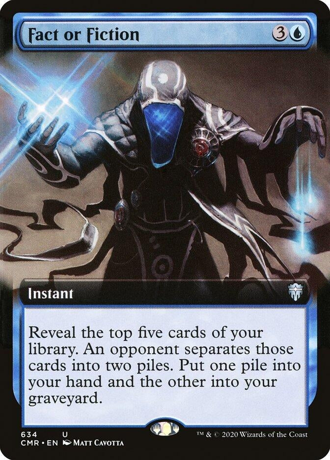 Image for Fact or Fiction (Extended Art) (634) - Magic: The Gathering