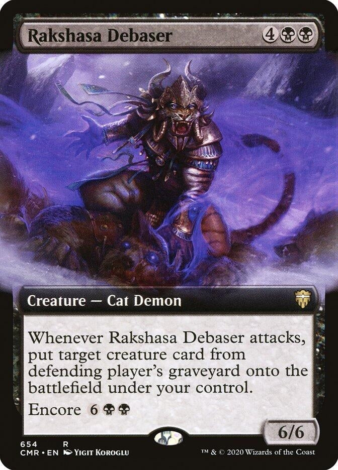 Image for Rakshasa Debaser (Extended Art) (654) - Magic: The Gathering