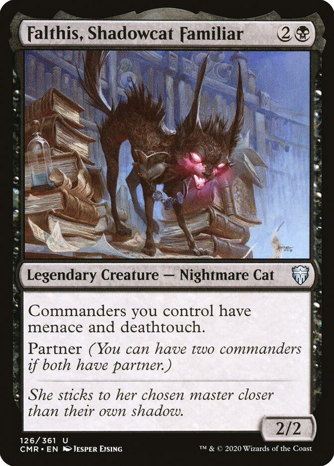 Image for Falthis, Shadowcat Familiar (126) - Magic: The Gathering