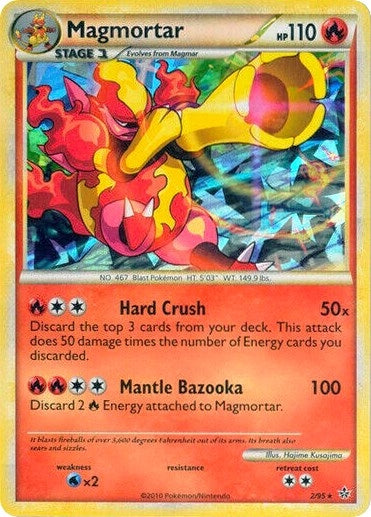 Image for Magmortar - 2/95 (Cracked Ice Holo) (002/095) (MCAP) - Pokemon