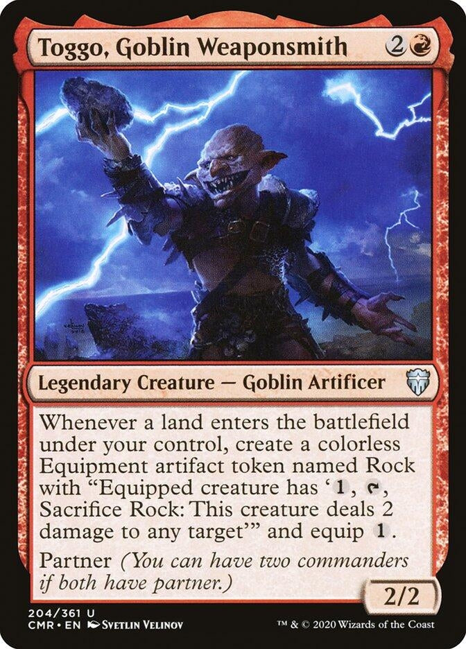 Image for Toggo, Goblin Weaponsmith (204) - Magic: The Gathering