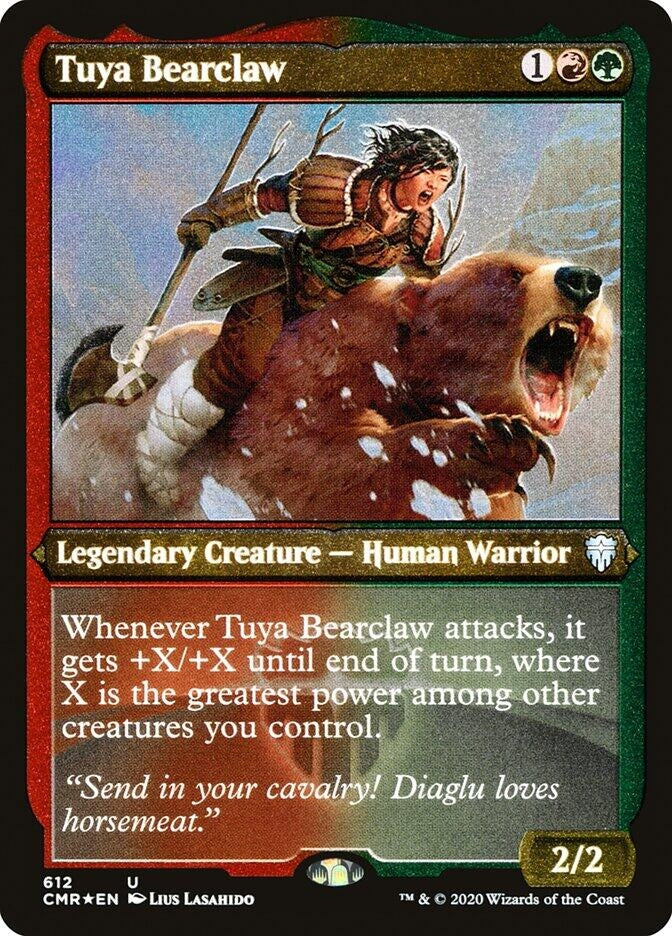 Image for Tuya Bearclaw (Foil Etched) (612) - Magic: The Gathering
