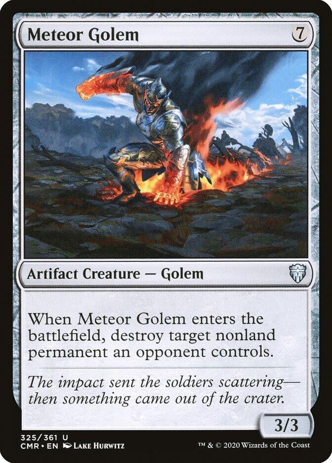 Image for Meteor Golem (325) (325) - Magic: The Gathering