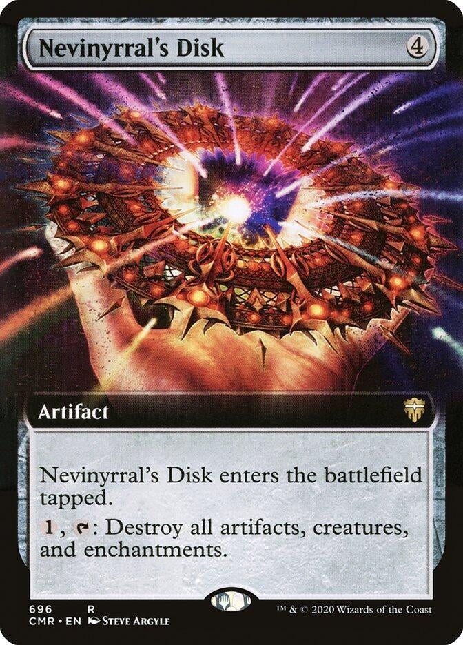 Image for Nevinyrral's Disk (Extended Art) (696) - Magic: The Gathering