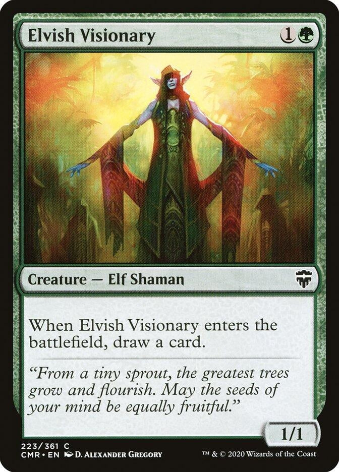 Image for Elvish Visionary (223) - Magic: The Gathering