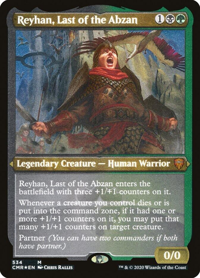 Image for Reyhan, Last of the Abzan (Foil Etched) (534) - Magic: The Gathering