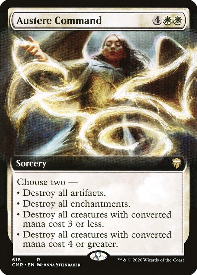 Image for Austere Command (Extended Art) (618) - Magic: The Gathering