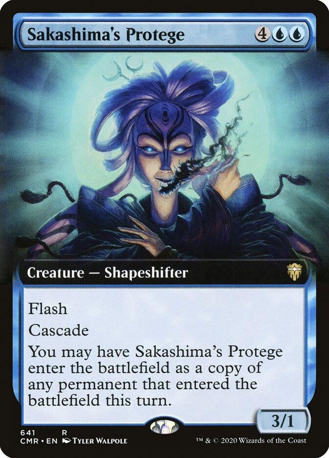 Image for Sakashima's Protege (Extended Art) (641) - Magic: The Gathering