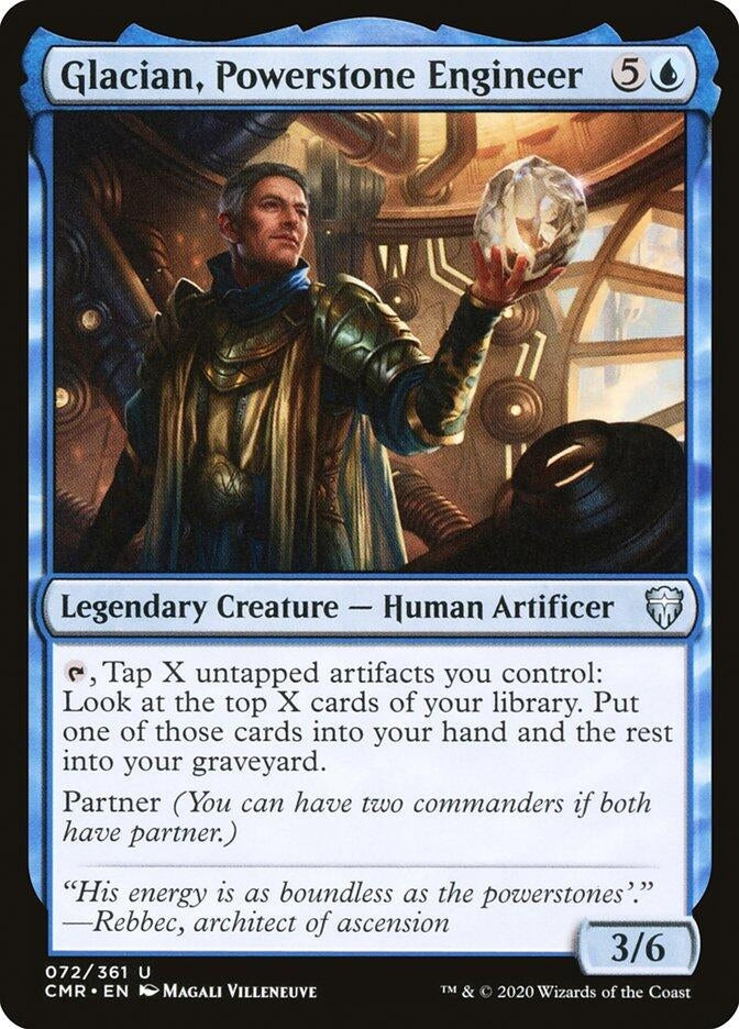 Image for Glacian, Powerstone Engineer (72) - Magic: The Gathering