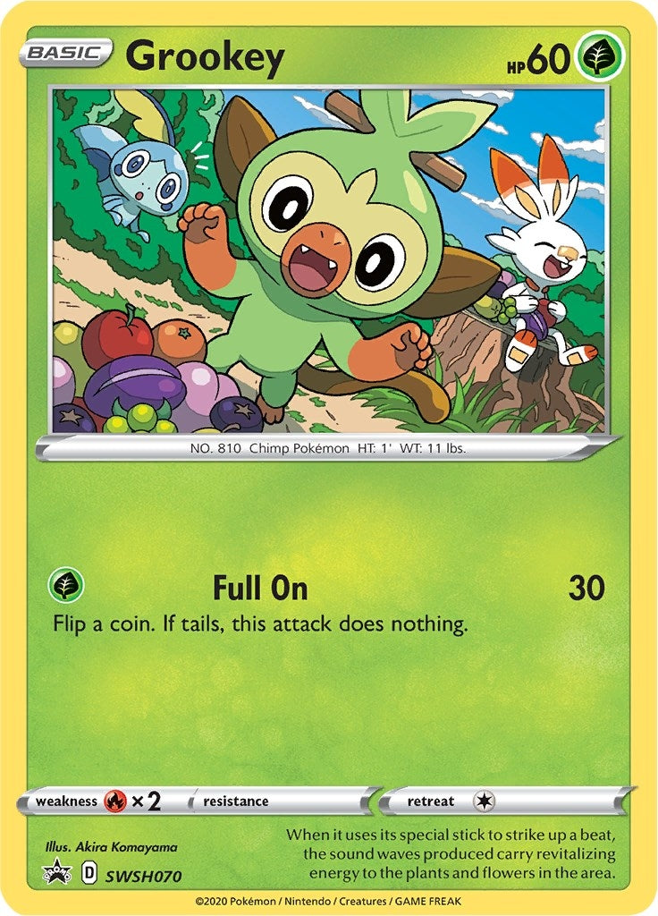 Image for Grookey - SWSH070 (SWSH070) (SWSD) - Pokemon