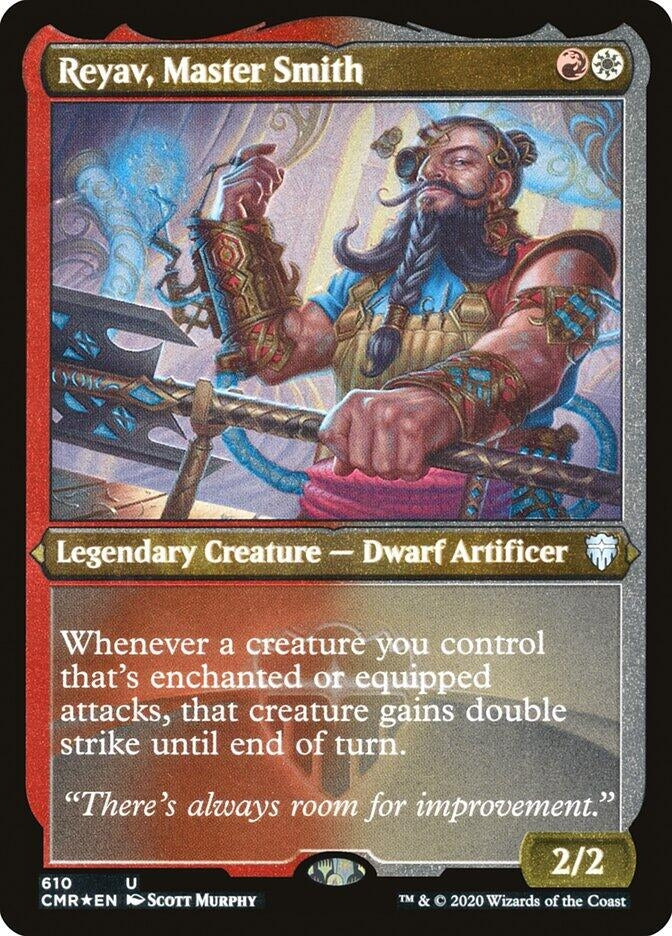 Image for Reyav, Master Smith (Foil Etched) (610) - Magic: The Gathering