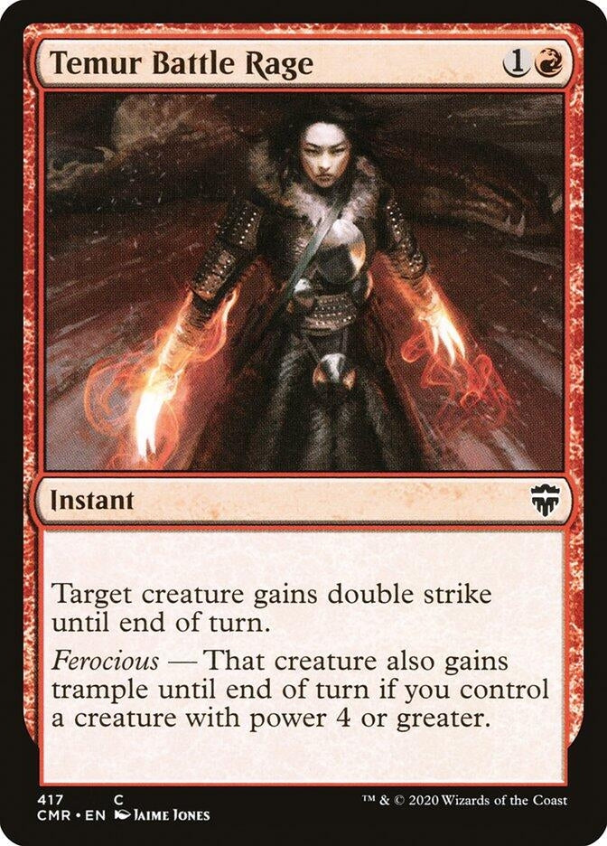 Image for Temur Battle Rage (417) - Magic: The Gathering
