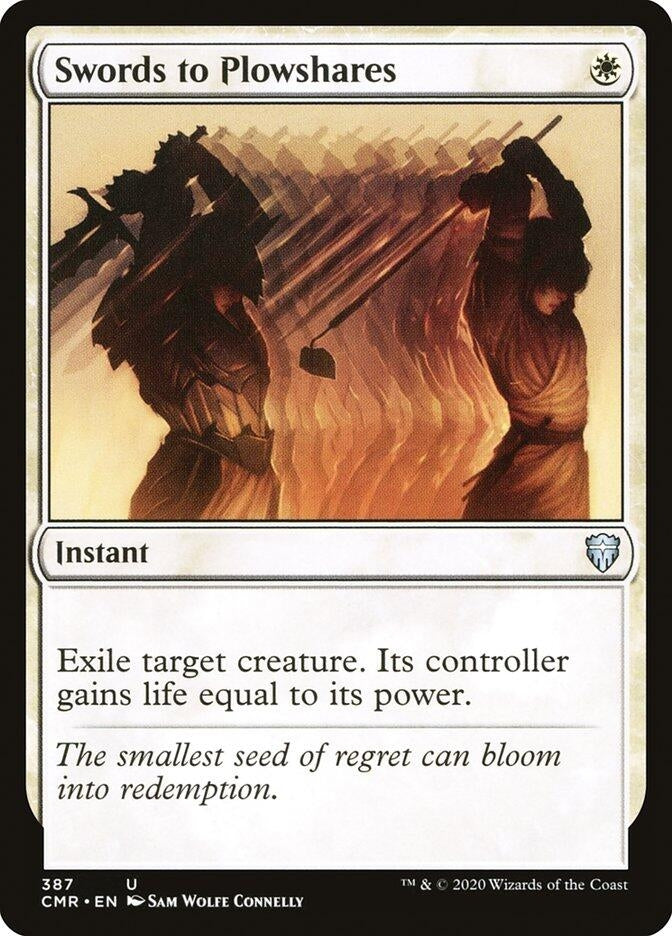 Image for Swords to Plowshares (387) - Magic: The Gathering