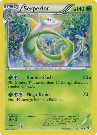 Image for Serperior - 13/149 (Cosmos Holo) (013/149) (BLE) - Pokemon