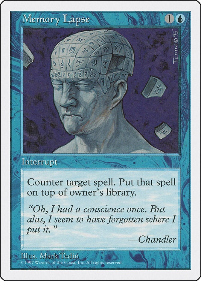 Image for Memory Lapse - Magic: The Gathering