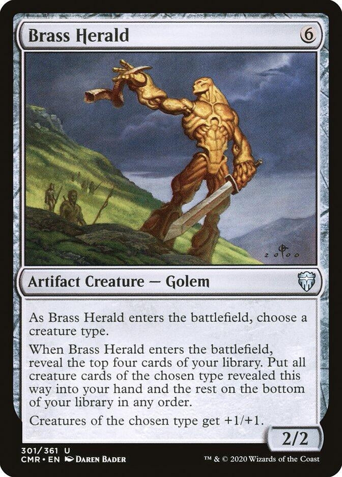 Image for Brass Herald (301) - Magic: The Gathering