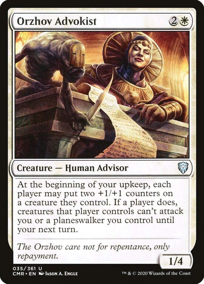 Image for Orzhov Advokist (35) - Magic: The Gathering