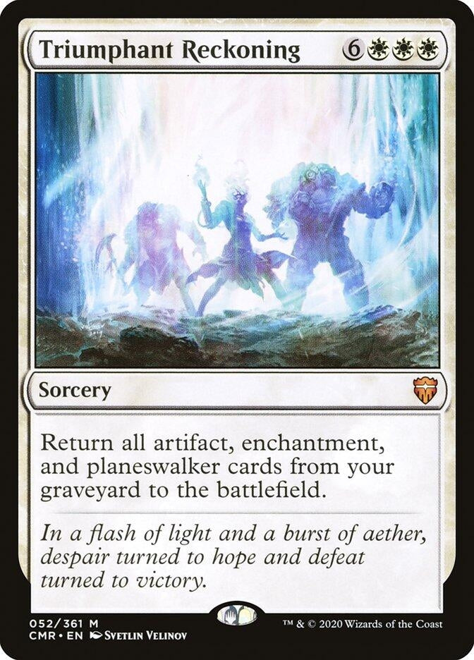 Image for Triumphant Reckoning (52) - Magic: The Gathering