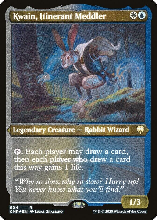 Image for Kwain, Itinerant Meddler (Foil Etched) (604) - Magic: The Gathering