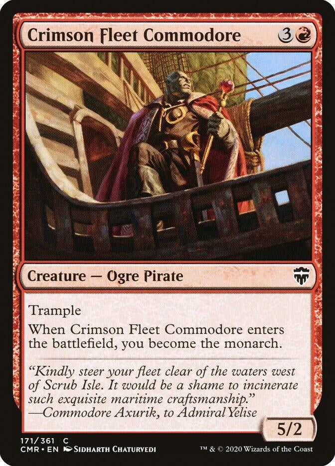 Image for Crimson Fleet Commodore (171) - Magic: The Gathering