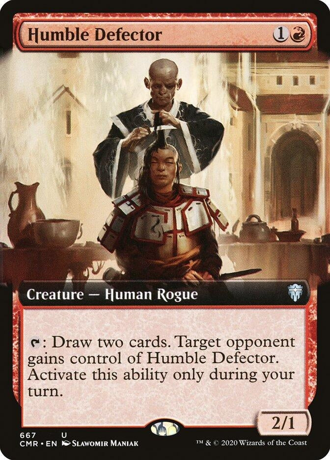 Image for Humble Defector (Extended Art) (667) - Magic: The Gathering