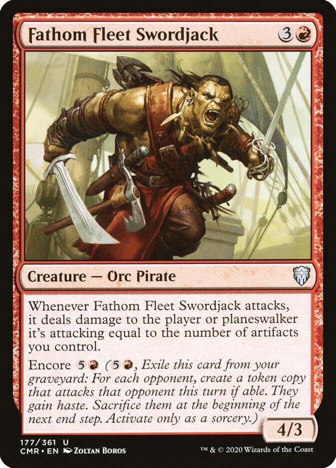 Image for Fathom Fleet Swordjack (177) - Magic: The Gathering