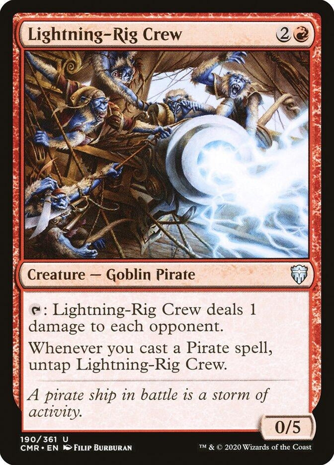 Image for Lightning-Rig Crew (190) - Magic: The Gathering