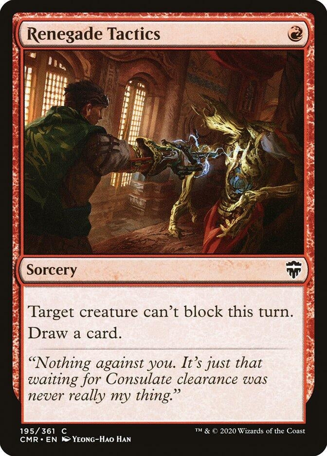 Image for Renegade Tactics (195) - Magic: The Gathering