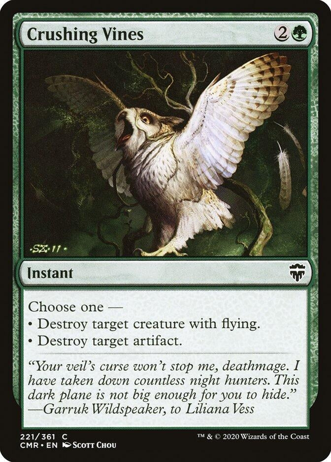 Image for Crushing Vines (221) - Magic: The Gathering