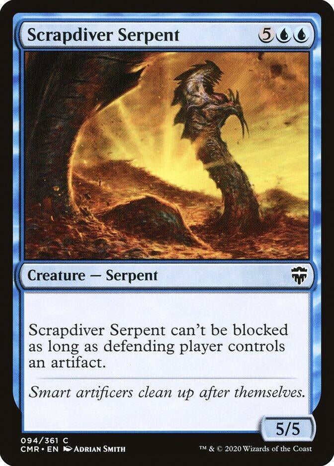 Image for Scrapdiver Serpent (94) - Magic: The Gathering