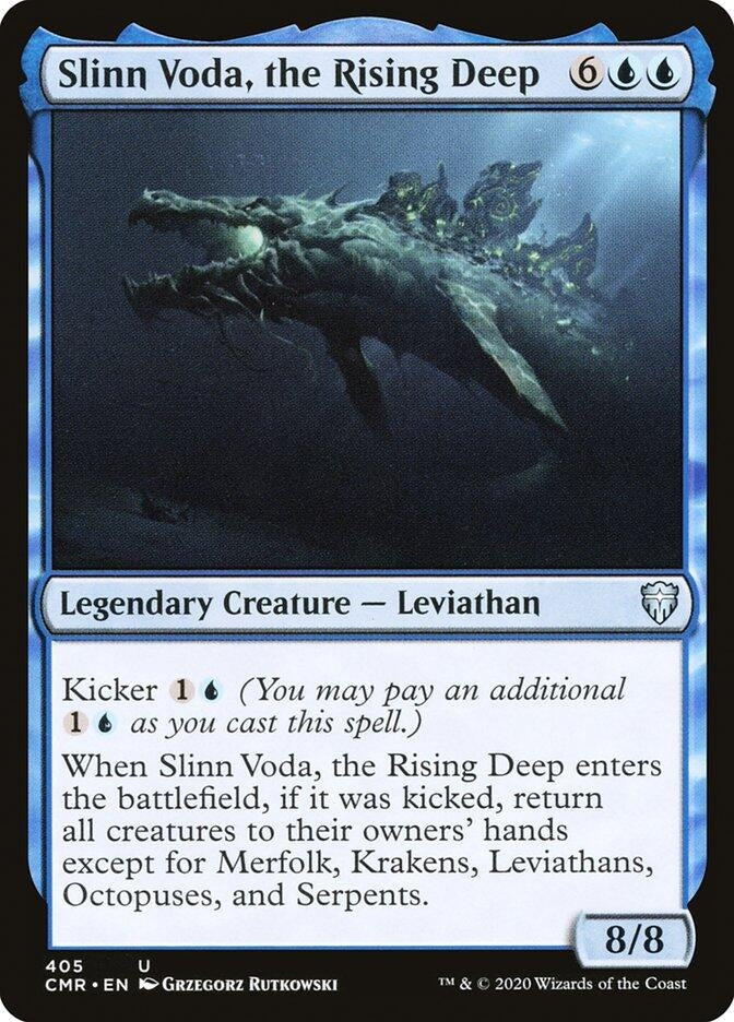 Image for Slinn Voda, the Rising Deep (405) - Magic: The Gathering