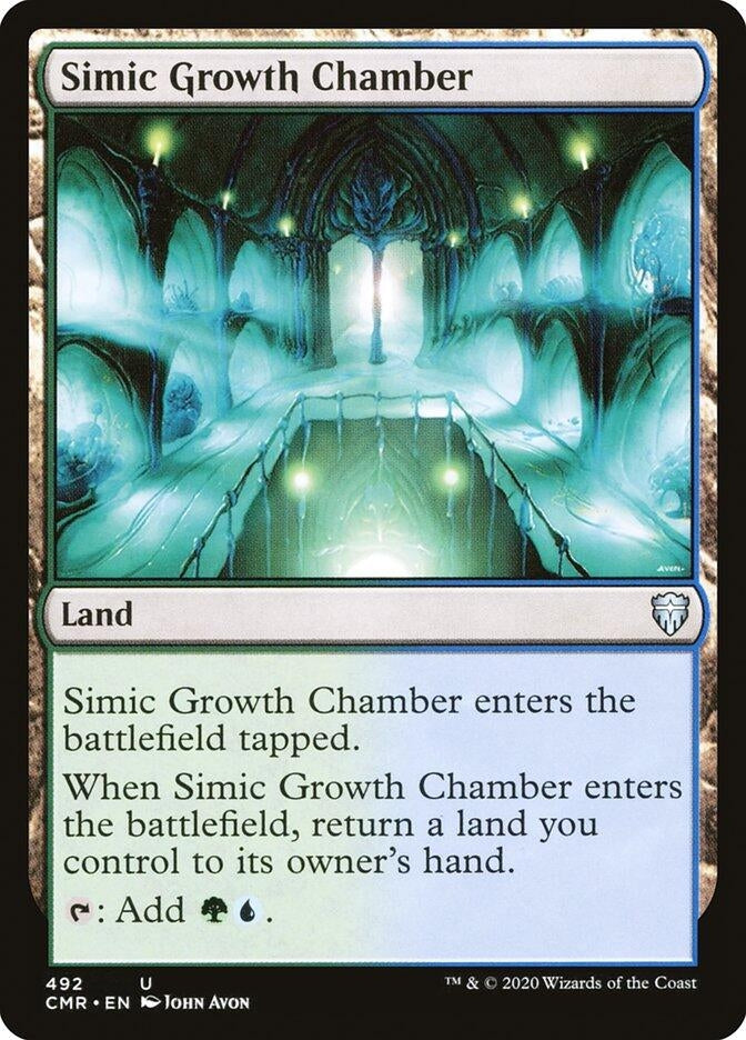 Image for Simic Growth Chamber (492) - Magic: The Gathering