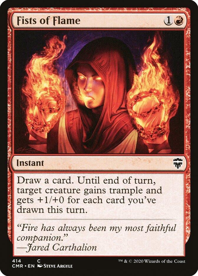 Image for Fists of Flame (414) - Magic: The Gathering