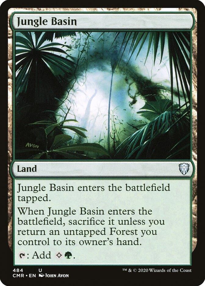 Image for Jungle Basin (484) - Magic: The Gathering