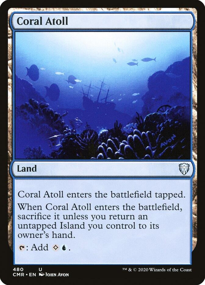 Image for Coral Atoll (480) - Magic: The Gathering