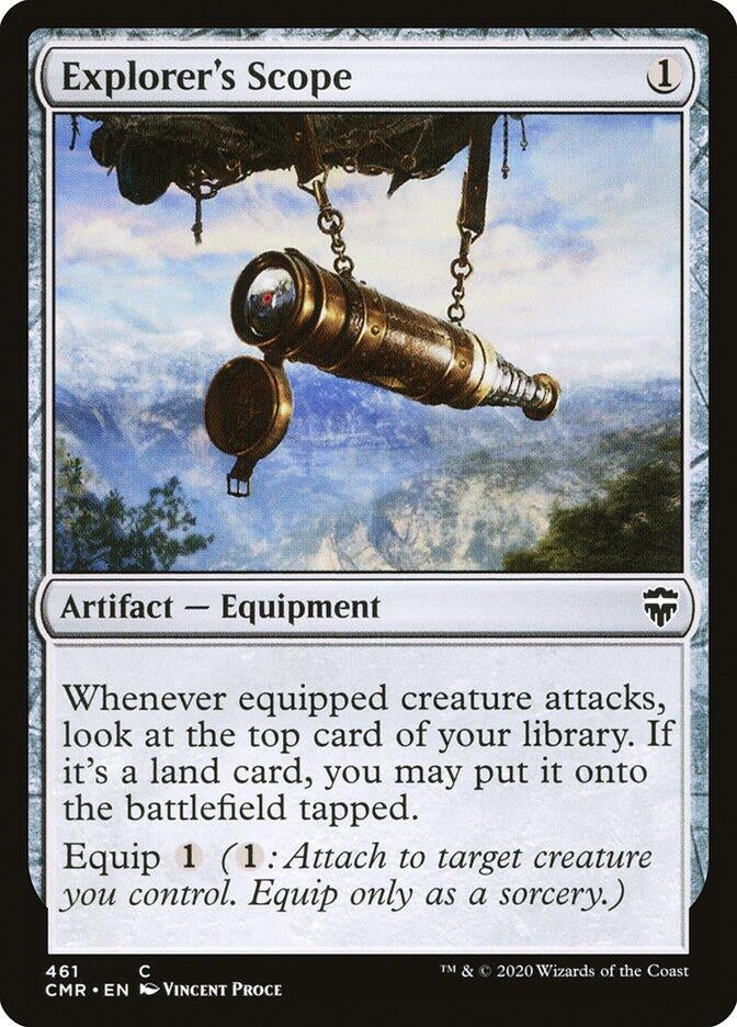 Image for Explorer's Scope (461) - Magic: The Gathering