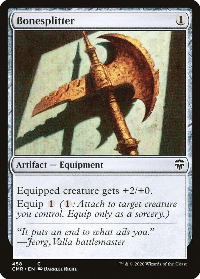 Image for Bonesplitter (458) - Magic: The Gathering