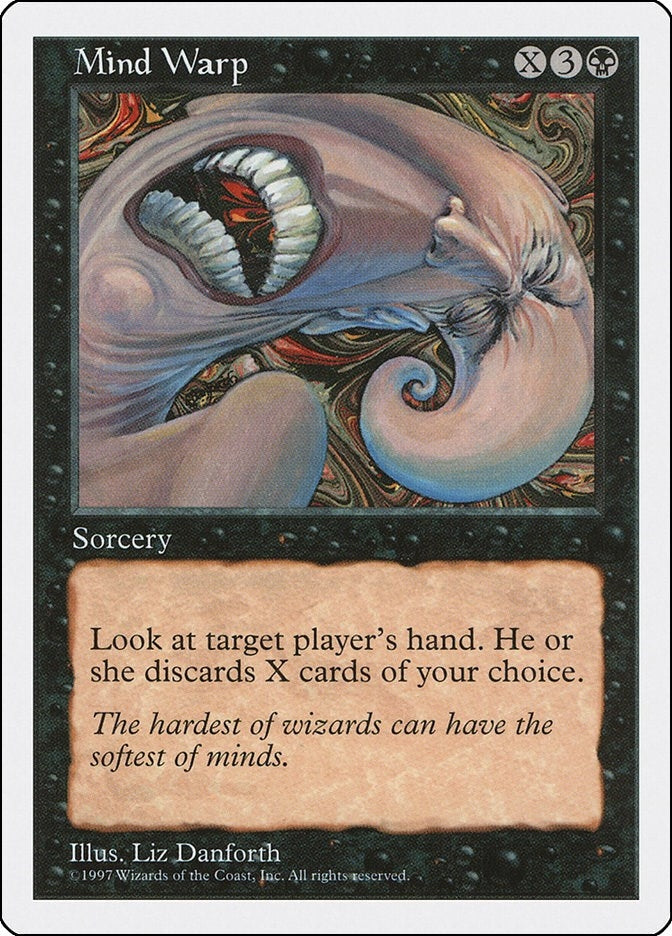 Image for Mind Warp - Magic: The Gathering