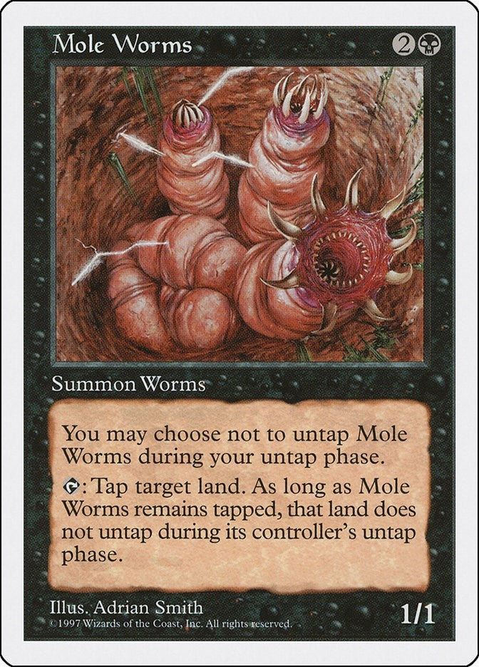 Image for Mole Worms - Magic: The Gathering