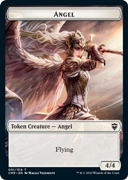 Image for Angel Token (1) (CMR) - Magic: The Gathering