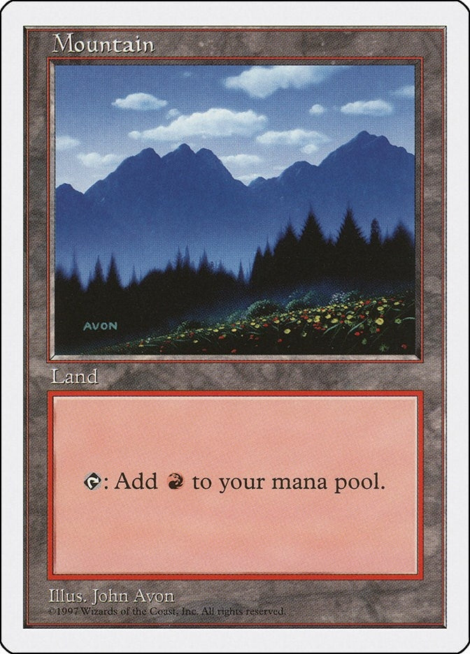 Image for Mountain (445) (445) - Magic: The Gathering
