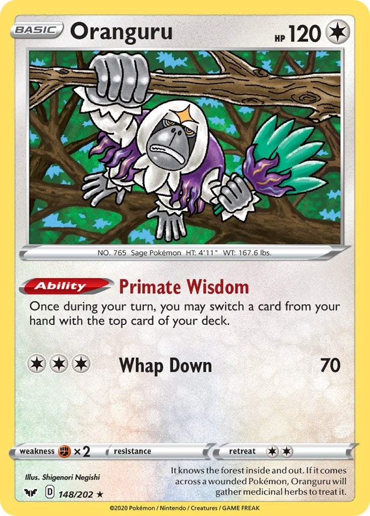 Image for Oranguru (148/202) (PR) - Pokemon